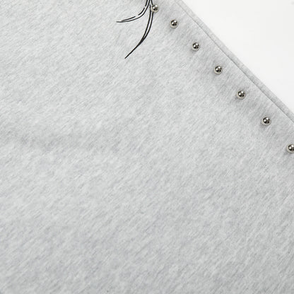 Loose straight leg sweatpants