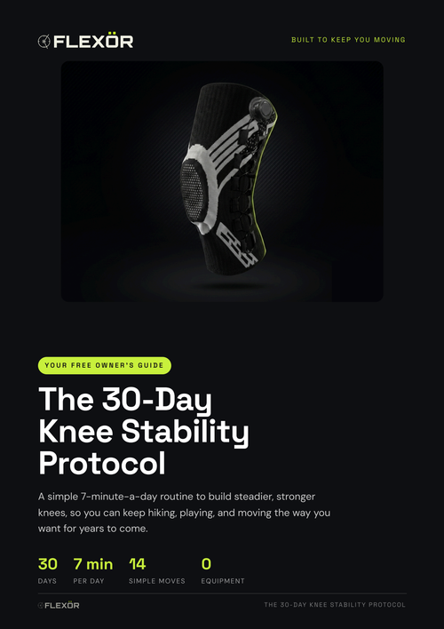 The 30-Day Knee Stability Protocol eBook cover