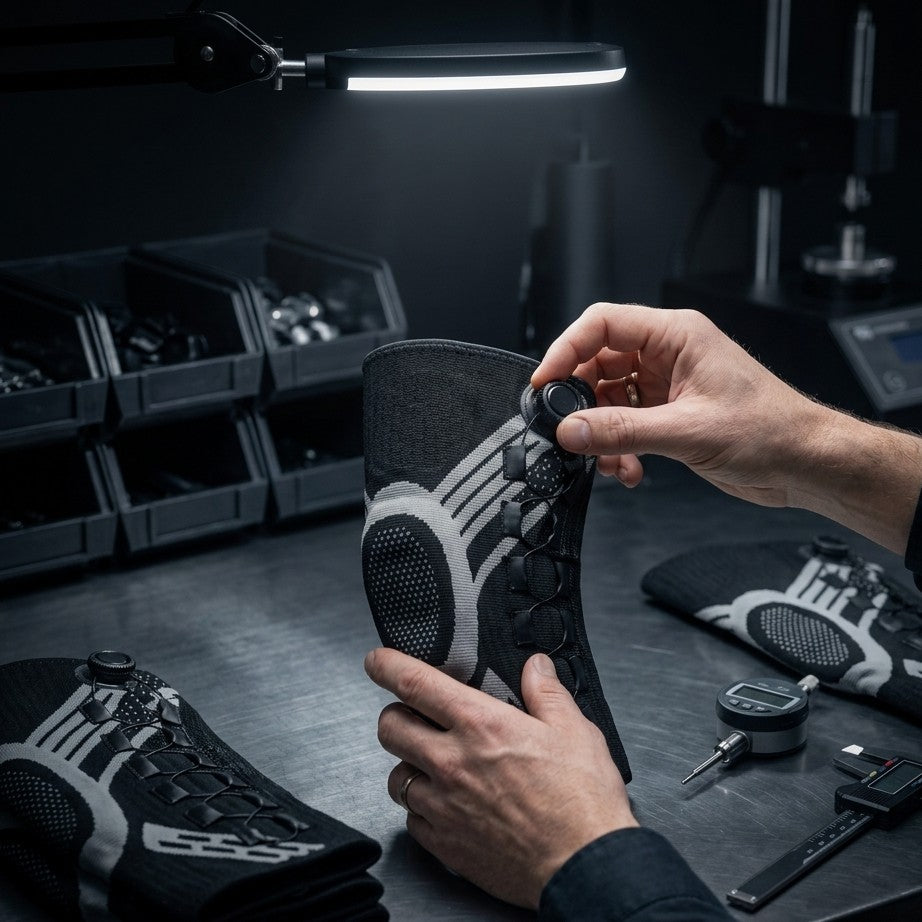FLEXOR braces inspected in a small, stress-tested production run